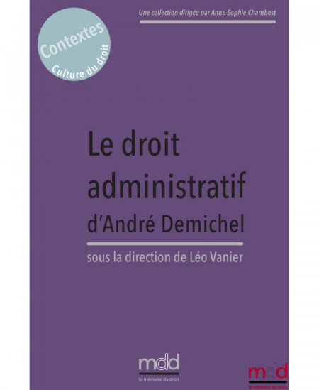 Le droit administratif d'André Demichel