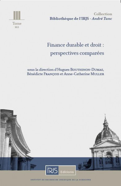 Finance durable et droit - Portail Universitaire du droit
