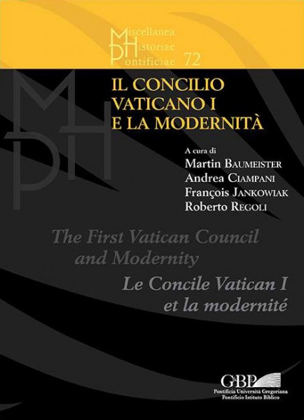 Il concilio Vaticano I e la modernità - Portail Universitaire du droit