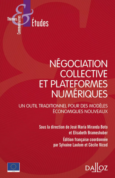 Négociation collective et plateformes numériques