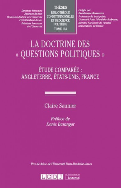 La doctrine des « questions politiques »