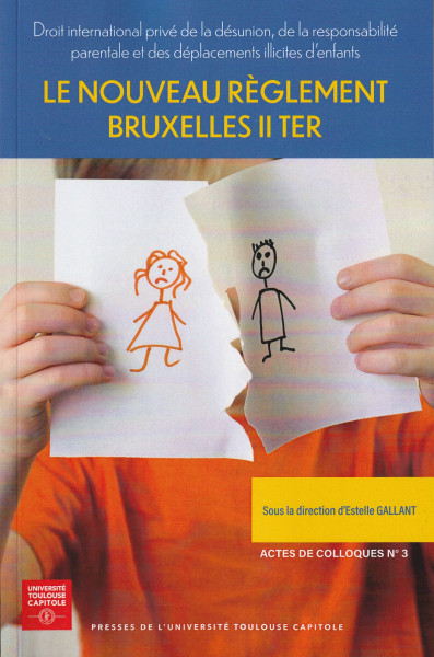 Le nouveau règlement Bruxelles II ter