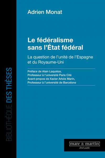 Le fédéralisme sans l’État fédéral