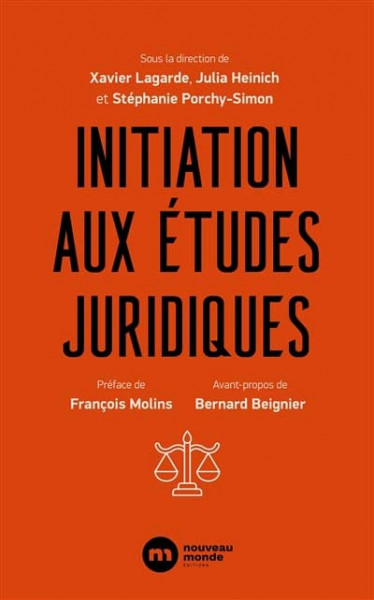 Initiation aux études juridiques