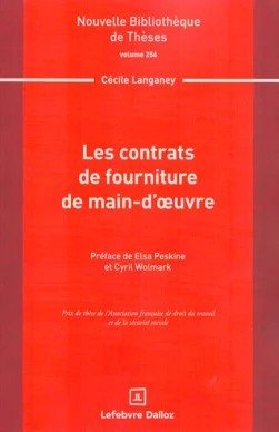 Les contrats de fourniture de main-d'oeuvre