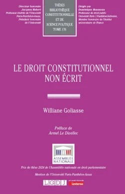 Le droit constitutionnel non &eacute;crit