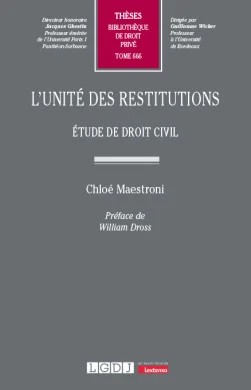 L&rsquo;unit&eacute; des restitutions