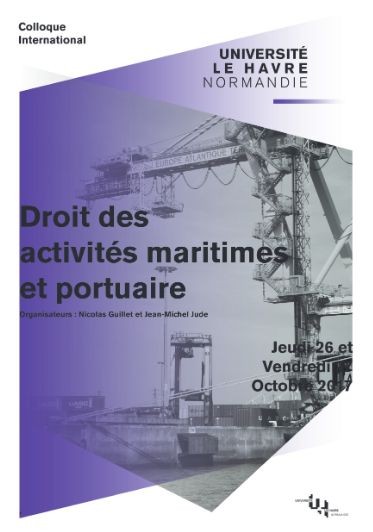 Droit des activités maritimes et portuaires