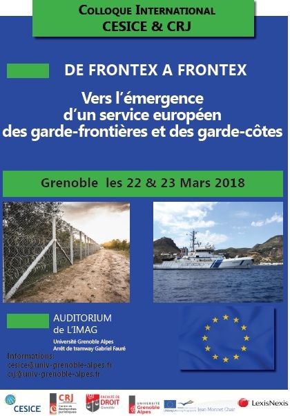 De Frontex à Frontex : vers l'émergence d'un service européen des garde-frontières et des garde-côtes