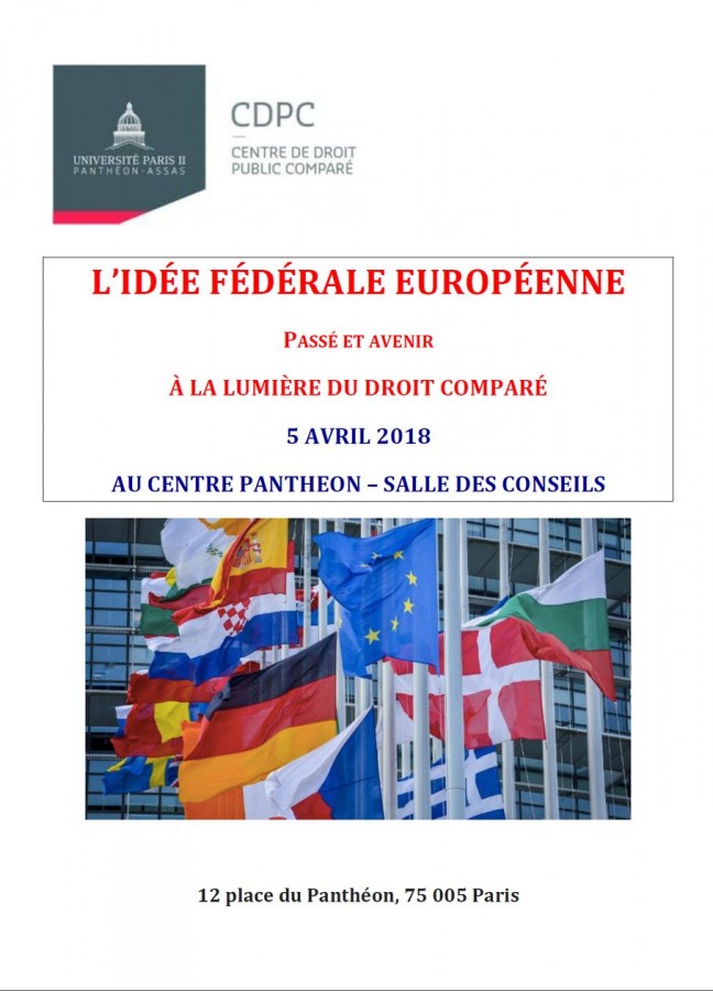 L'idée fédérale européenne : passé et avenir, à la lumière du droit comparé