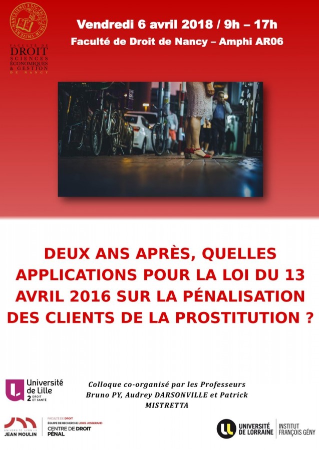 Deux ans après, quelles applications pour la loi du 13 avril 2016 sur la pénalisation des clients de la prostitution ?