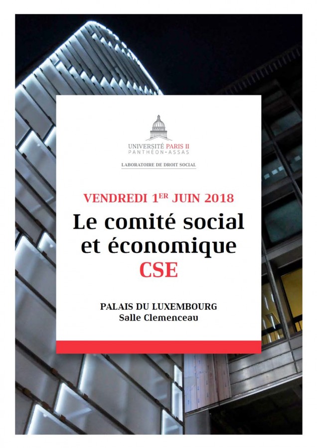 Le comité social et économique - CSE