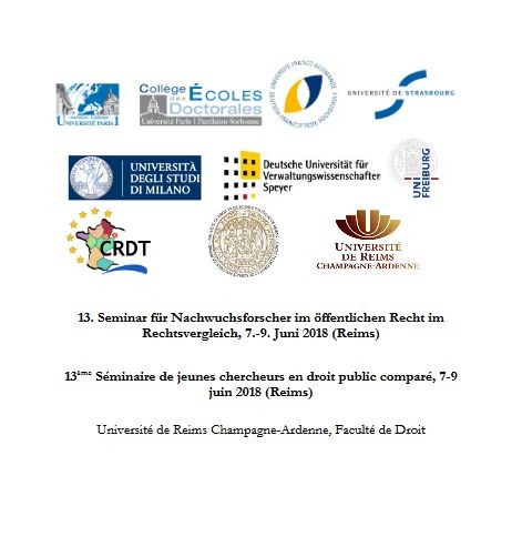 13e séminaire franco-allemand des jeunes chercheurs en droit public comparé