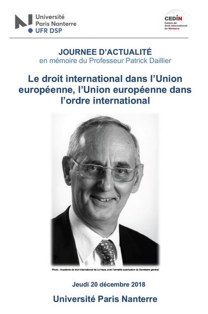 Le droit international dans l'Union européenne, l'Union européenne dans l'ordre international