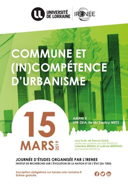Commune et (in)compétence d’urbanisme