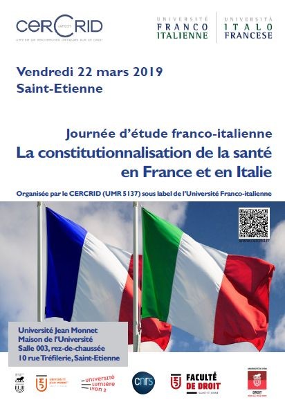 La constitutionnalisation de la santé en France et en Italie