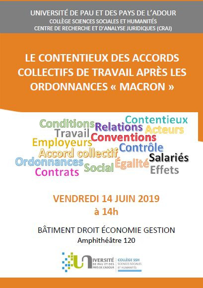 Le contentieux des accords collectifs de travail après les ordonnances « Macron »