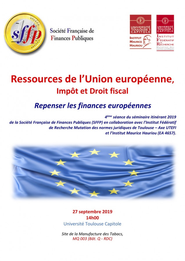 Ressources de l’union européenne : impôt et droit fiscal