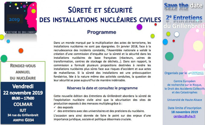 La sécurité et la sûreté des installations nucléaires civiles
