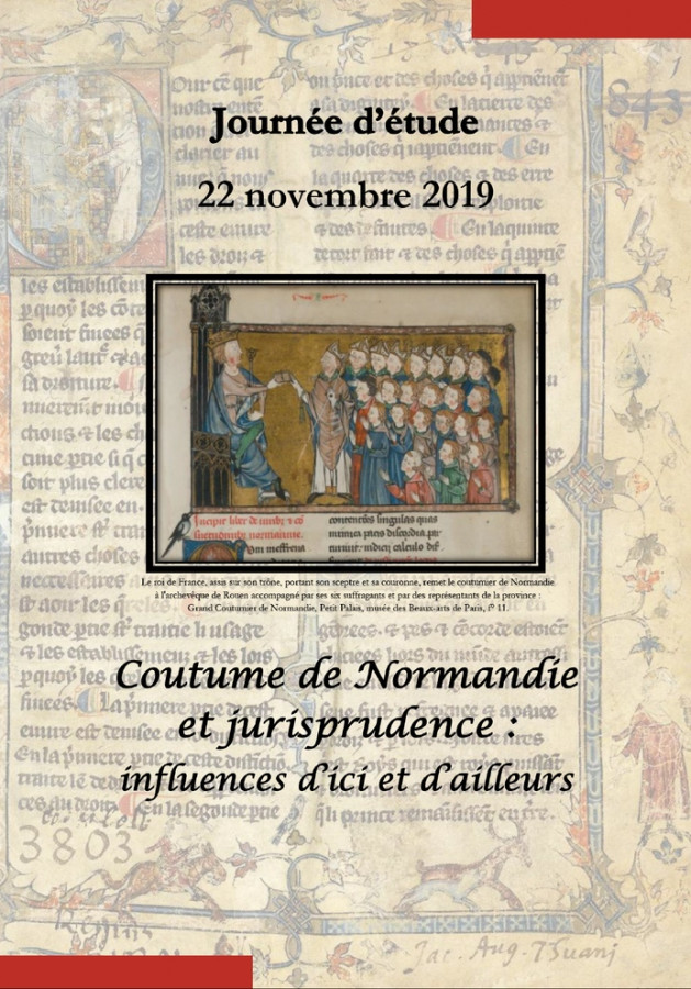 Coutume de Normandie et jurisprudence : influences d’ici et d’ailleurs
