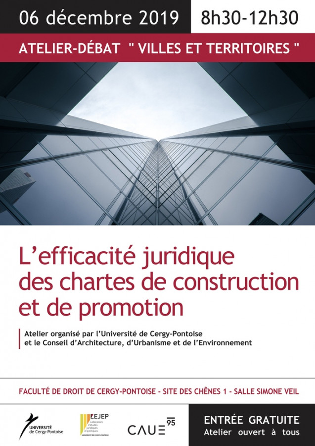 L’efficacité juridique des chartes de construction et de promotion