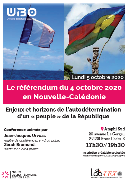 Le référendum du 4 octobre 2020 en Nouvelle-Calédonie