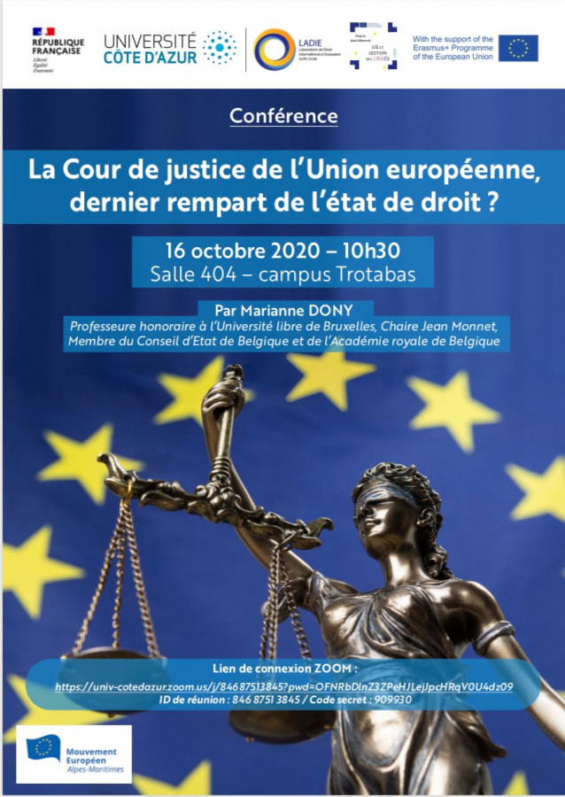 La Cour de justice de l'Union européenne, dernier rempart de l'état de droit ?