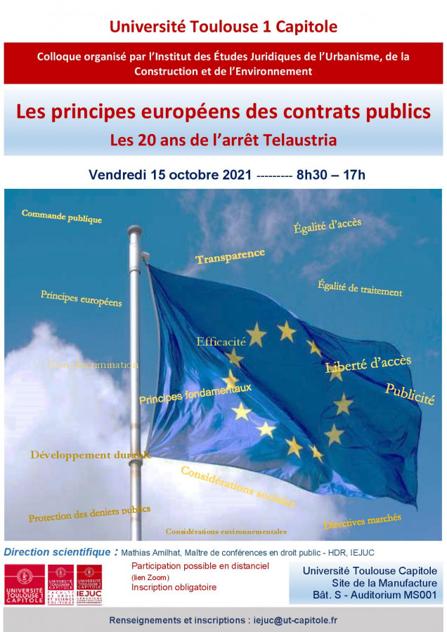 Les principes européens des contrats publics : les 20 ans de l’arrêt Telaustria