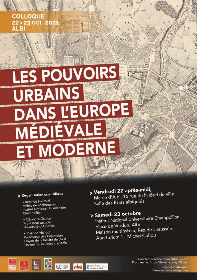 Les pouvoirs urbains dans l’Europe médiévale et moderne