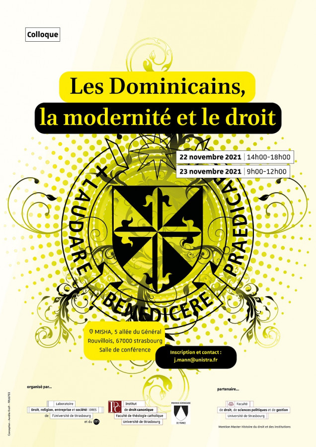 Les Dominicains, la modernité et le droit