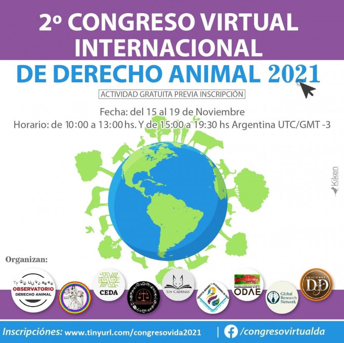 2° Congreso Virtual Internacional de Derecho Animal