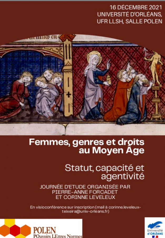 Femmes, genres et droit au Moyen Âge