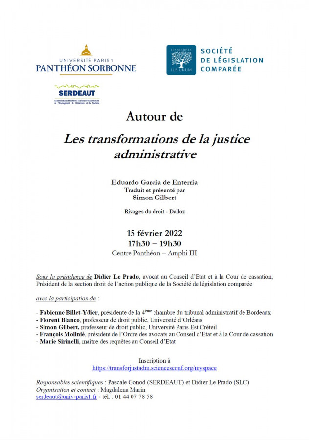 Les transformations de la justice administrative