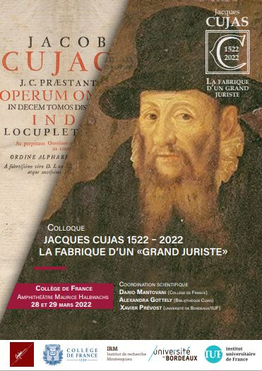 Jacques Cujas 1522 - 2022