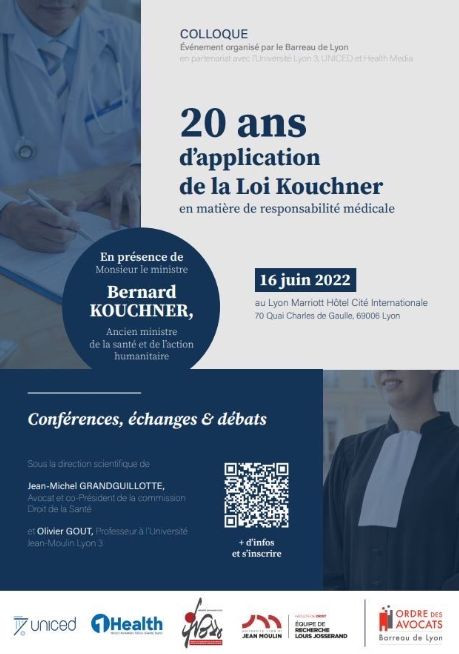 20 ans d'application de la Loi Kouchner en matière de responsabilité médicale