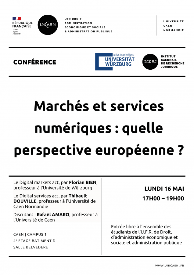 Marchés et services numériques : quelle perspective européenne ?