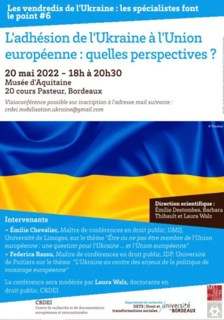 L'adhésion de l'Ukraine à l'Union européenne : quelles perspectives ?