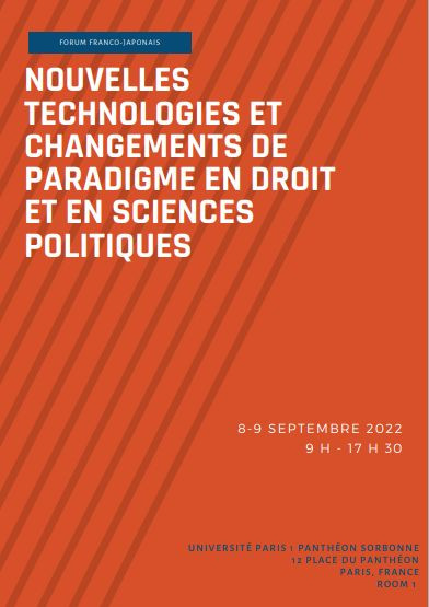 Nouvelles technologies et changements de paradigme en droit et en sciences politiques