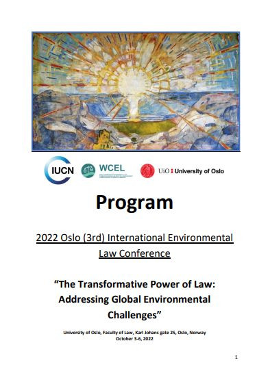 The Transformative Power of Law : Adressing Global Environmental Challenges