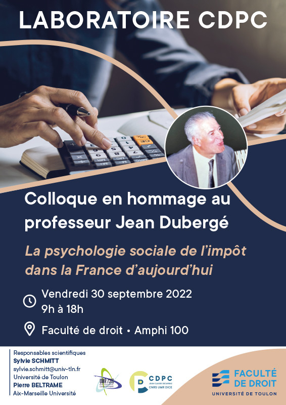 La psychologie sociale de l'impôt dans la France d'aujourd'hui