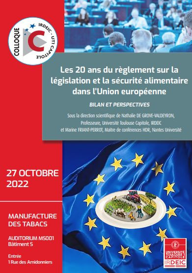 Les 20 ans du règlement sur la législation et la sécurité alimentaire dans l’Union européenne