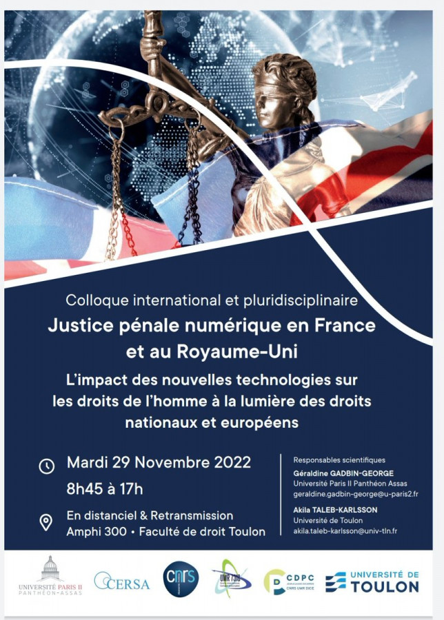 Justice pénale numérique en France et au Royaume-Uni
