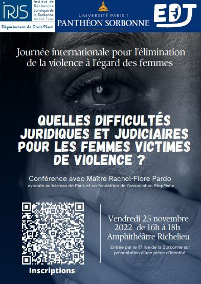 Quelles difficultés juridiques et judiciaires pour les femmes victimes de violence
