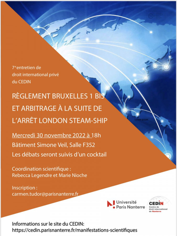 Règlement Bruxelles I bis et arbitrage à la suite de l'arrêt London Steamship