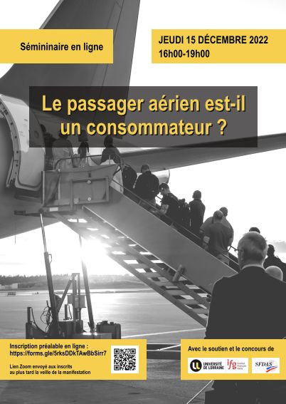 Le passager aérien est-il un consommateur ?