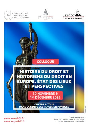 Histoire du droit et historiens du droit en Europe