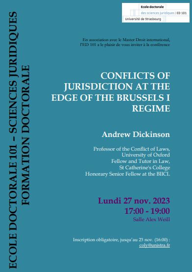 Conflicts of jurisdiction at the edge of the Brussels I regime
