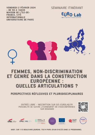 Femmes, non-discrimination et genre dans la construction européenne : quelles articulations ?