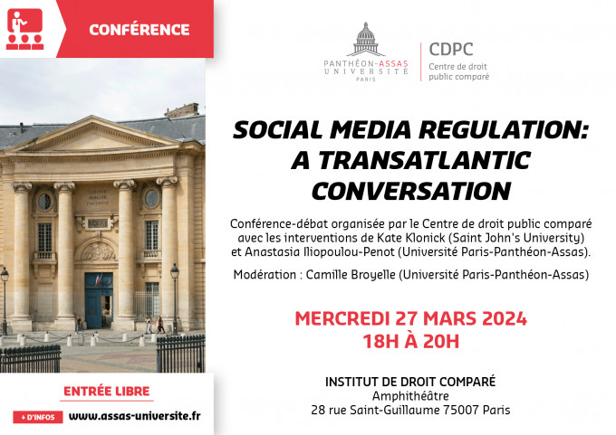 Social Media Regulation: A Transatlantic Conversation