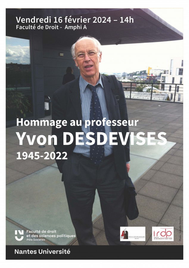 Hommage au professeur Yvon Desdevises